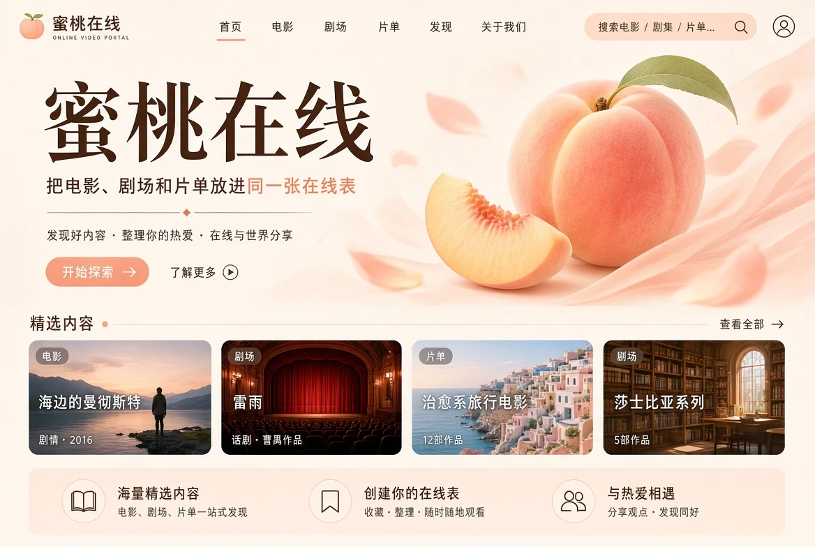 蜜桃在线精选封面